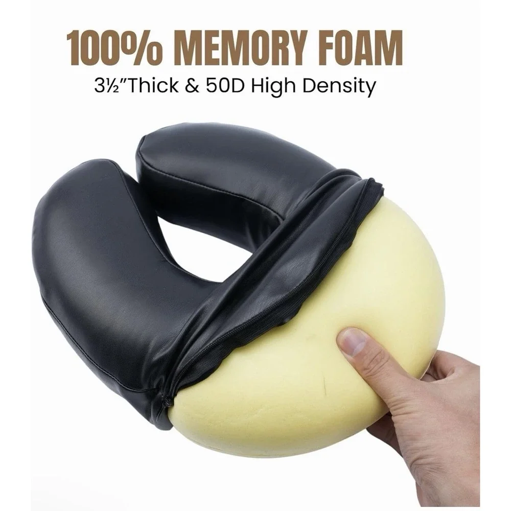 Universal Massage Table Face Cradle & Cushion, Adjustable Massage Chair Spa Bed
